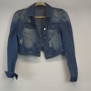Romeo & Juliet Denim Crop Jacket